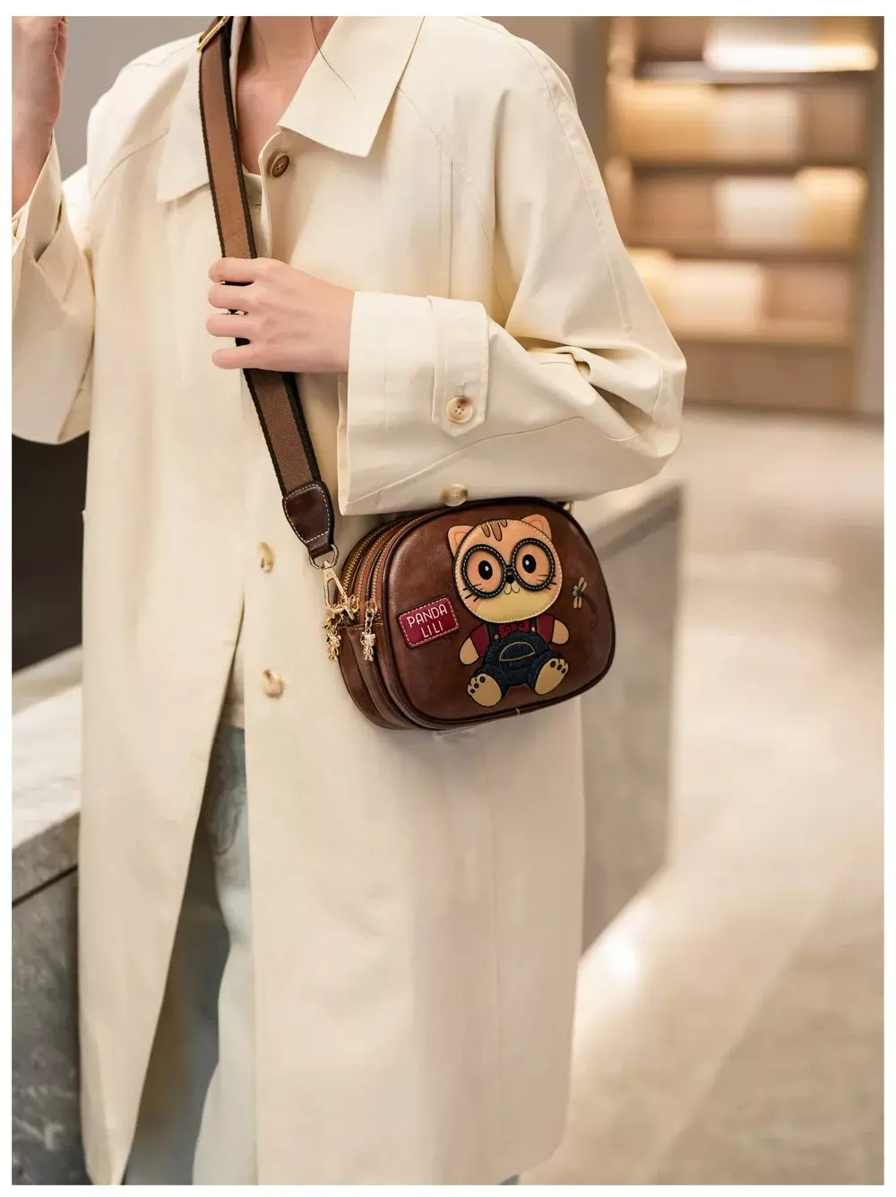 کیف دوشی تدی BEIBAOBAO وارداتی 8505